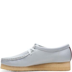 Clarks Women's Wallabee Moccasin Light Blue 6.5